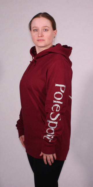 Pole Sport Hettupeysa Vínrauð