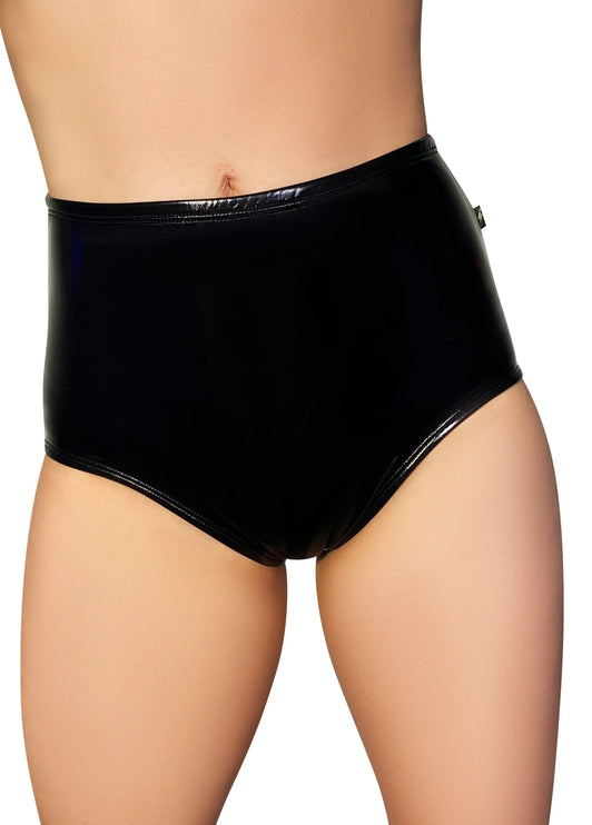 Vinyl Liquid  High waisted hot pants