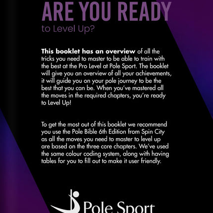 Pole Sport Guide Level up (english version)