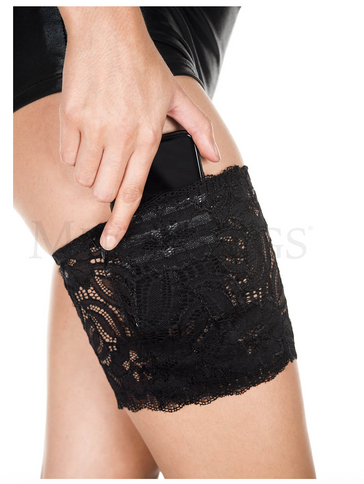 Sokkaband "lace pocket"