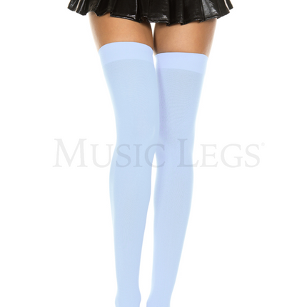 Háir sokkar "opaque" Thigh hi