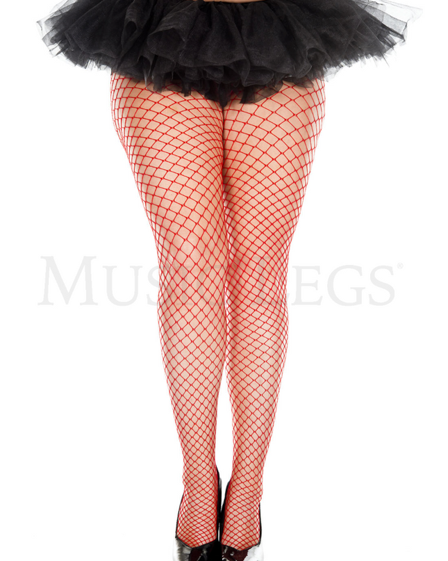 Sokkabuxur "Classic fishnet" Queen Size