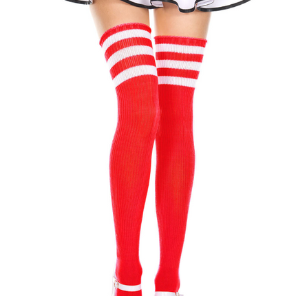 Háir sokkar "Athlete acrylic" Striped top