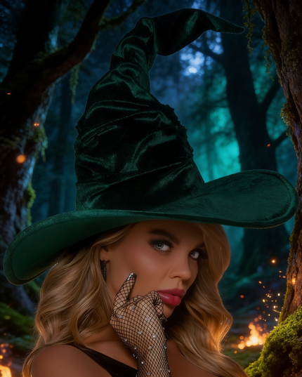 Hattur "Velvet Witch"