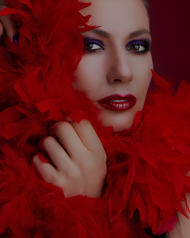 Fjaðrabóa "Show Queen"
