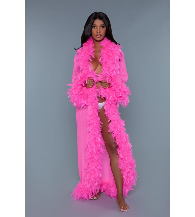 DIVA-MERGE|Hot Pink|copy-of-be-wicked-chandelle-feather-long-sheer-glamour-robe-9