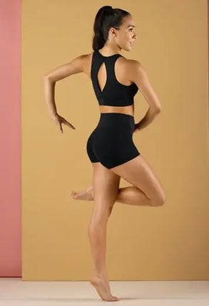 Dans toppur "FlexTek V-Neck" Crop Top