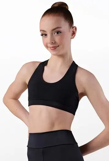 Performance toppur "Cotton Racerback" Bra Top