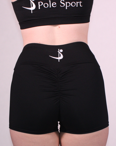 Stuttbuxur "Gym shorts scrunch"Pole Sport