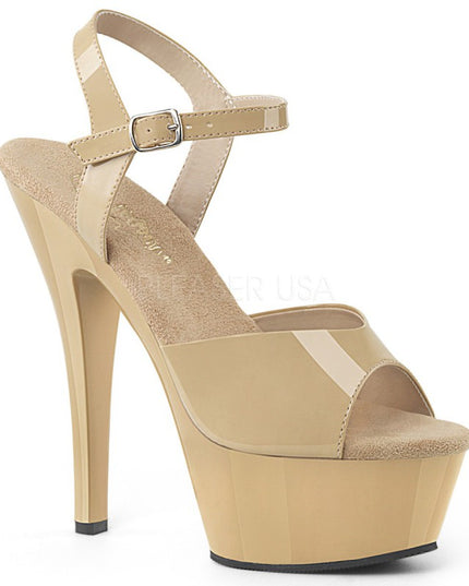 Kiss Beige Sandals