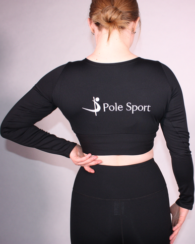 Crop top "Long sleeve" Pole Sport