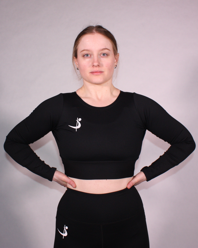 Crop top "Long sleeve" Pole Sport