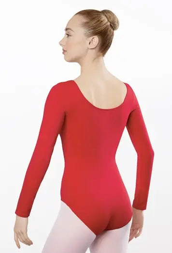 Long Sleeve High-Back Leotard