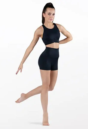 Performance stuttbuxur "Natural" Wide Waist